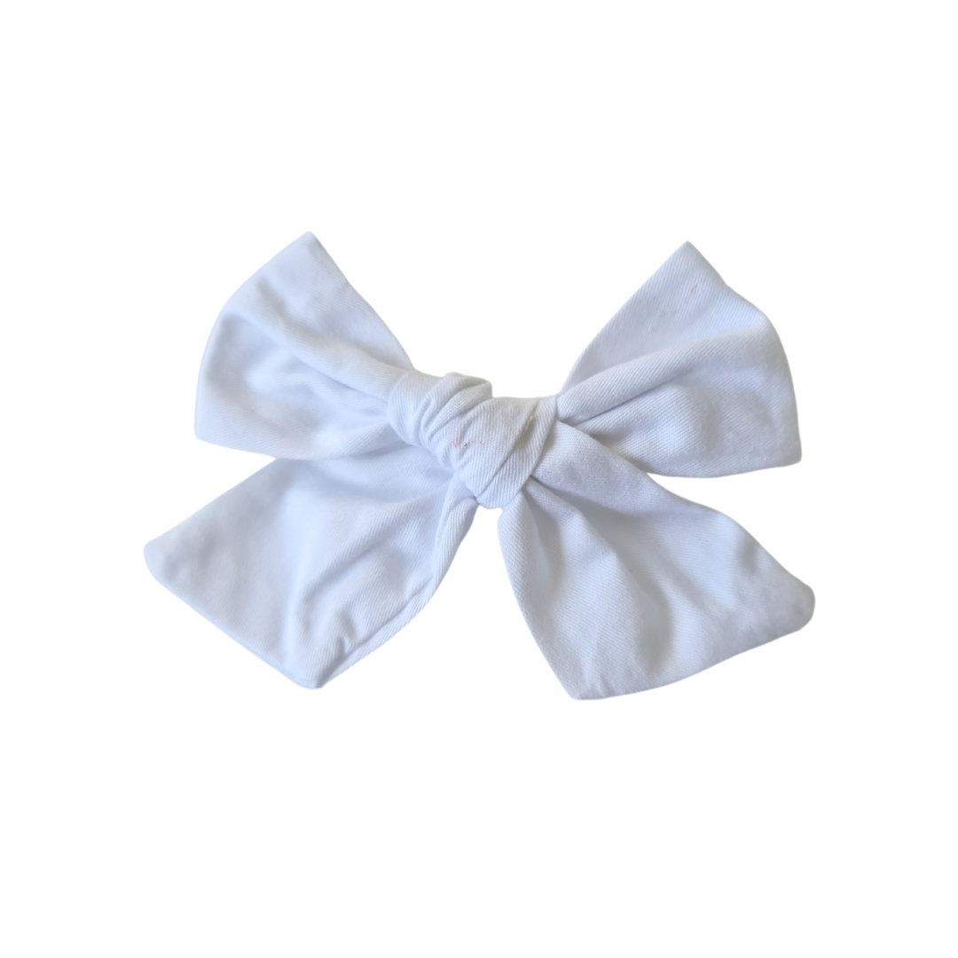 CHOKO Off White Bow Detailing Hairclip - Off White